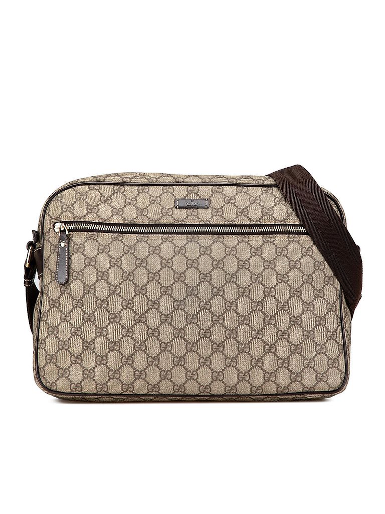 Gucci 100% Coated Canvas Brown GG Supreme Crossbody One size - photo 1