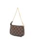 Louis Vuitton 100% Coated Canvas Brown Damier Ebene Mini Pochette Accessoires One size - photo 3