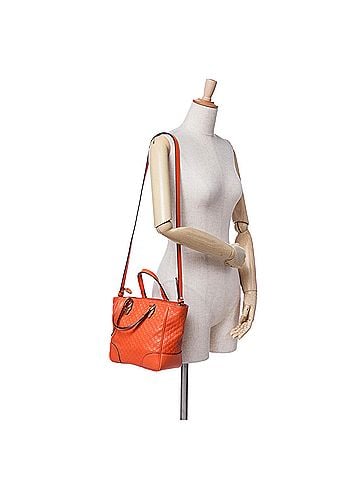 Gucci Small Microguccissima Bree Satchel (view 2)