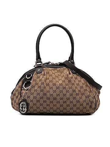 Gucci GG Canvas Sukey Satchel (view 1)