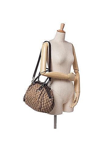 Gucci GG Canvas Sukey Satchel (view 2)