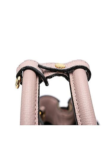 Burberry Medium Leather and House Check Banner Satchel (view 2)