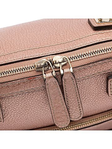Gucci Metallic Pebbled Calfskin Bella Satchel (view 2)
