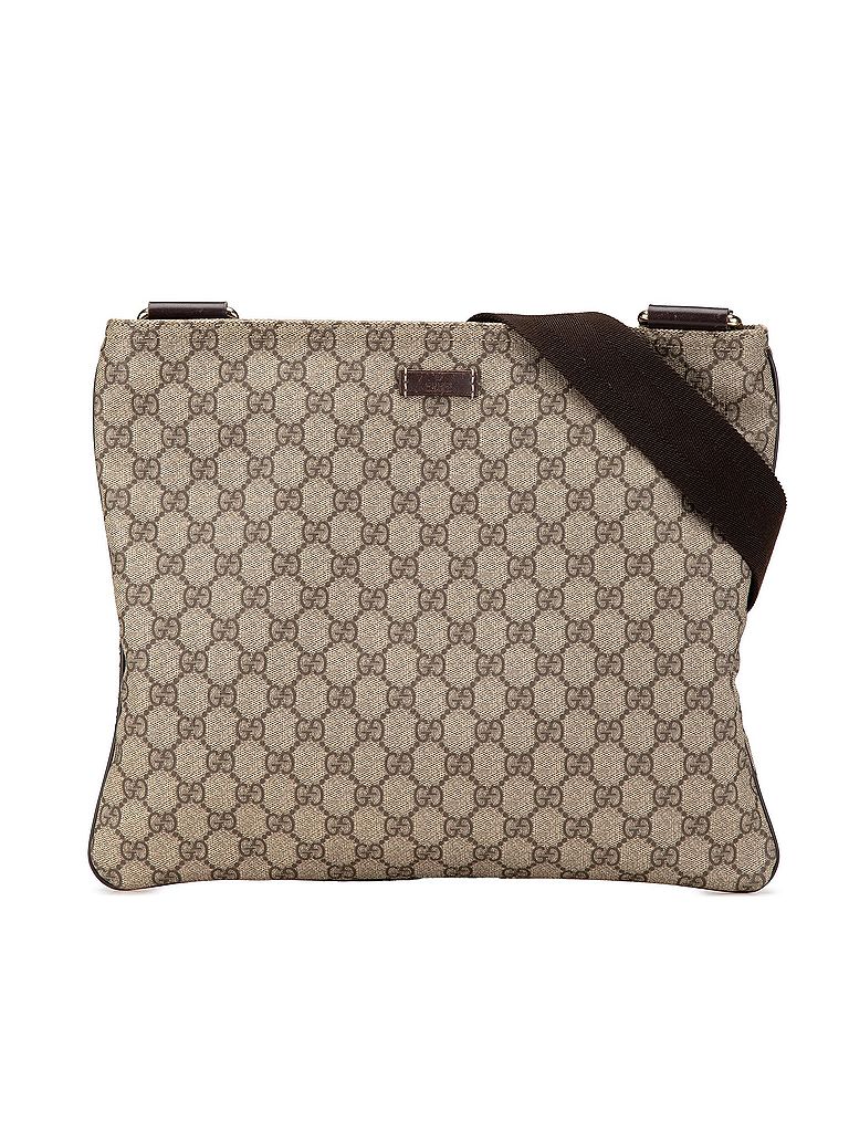Gucci 100% Coated Canvas Brown GG Supreme Crossbody One size - photo 1
