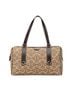 Gucci 100% Canvas Brown Canvas Horsebit Charmy Boston Bag One size - photo 1