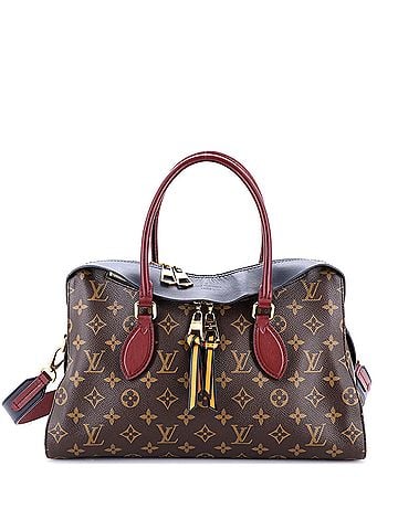 Louis Vuitton Tuileries Handbag Monogram Canvas with Leather (view 1)