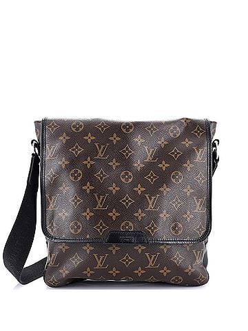 Louis Vuitton Bass Messenger Bag Macassar Monogram Canvas MM (view 1)