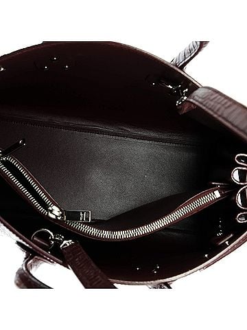 Saint Laurent Sac de Jour NM Bag Crocodile Embossed Leather Small (view 2)