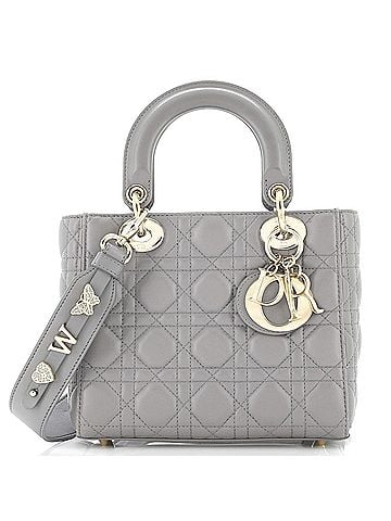 Christian Dior My ABCDior Lady Dior Bag Cannage Quilt Lambskin (view 1)