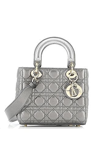 Christian Dior My ABCDior Lady Dior Bag Cannage Quilt Lambskin (view 1)