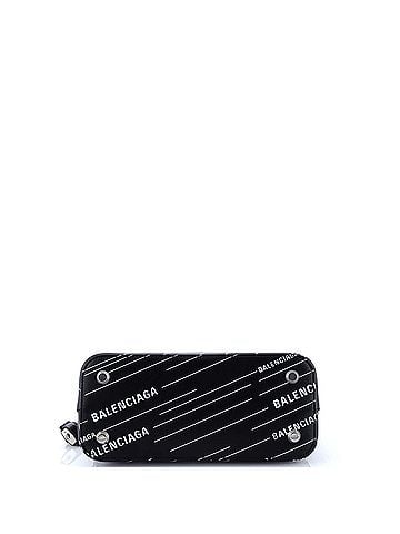Balenciaga Logo Ville Bag Printed Leather Small (view 2)