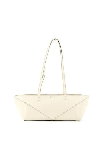 Loewe Cropped Puzzle Fold Tote Leather Mini (view 1)