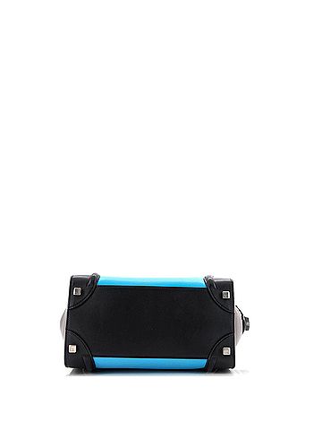 Céline Tricolor Luggage Bag Nubuck Micro (view 2)