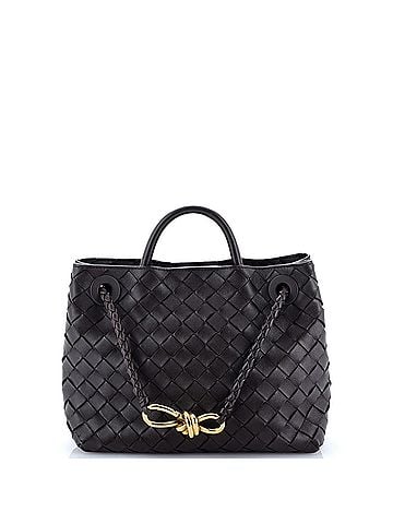 Bottega Veneta Andiamo Top Handle Bag Intrecciato Nappa Small (view 1)