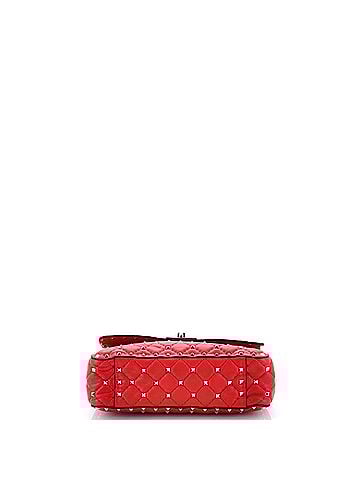 Valentino Garavani Rockstud Spike Flap Bag Quilted Leather Medium (view 2)
