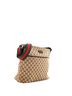 Gucci 100% Canvas Plain Brown Front Pocket Web Messenger GG Canvas Medium One size - photo 3