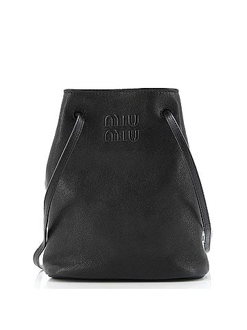Miu Miu Aviator Bucket Bag Leather Mini (view 1)