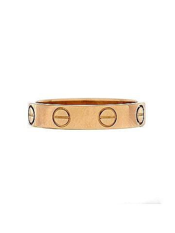 Cartier Love Wedding Band Ring 18K Yellow Gold (view 2)