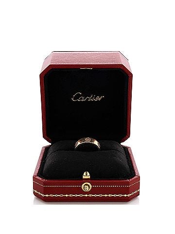 Cartier Love Band Ring 18K Yellow Gold (view 2)