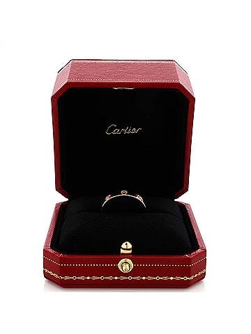 Cartier Love Wedding Band Ring 18K Rose Gold (view 2)