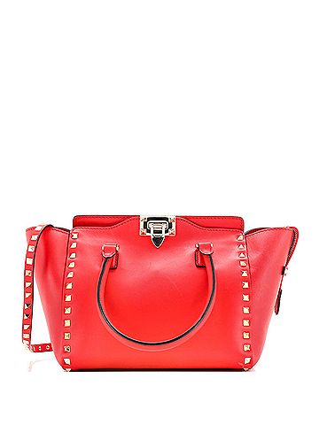 Valentino Garavani Rockstud Tote Rigid Leather Small (view 1)
