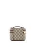 Gucci Brown Ophidia Top Handle Cosmetic Case GG Coated Canvas Mini One size - photo 4