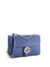 Gucci 100% Leather Blue Interlocking Shoulder Bag Leather Medium One size - photo 3