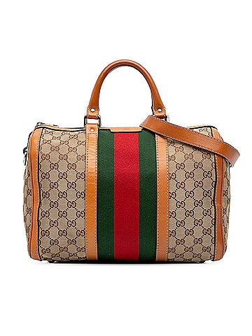 Gucci GG Canvas Web Joy Boston Bag (view 1)