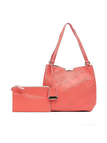 Burberry Small Embossed Grain Check Canterbury Tote (view 2)