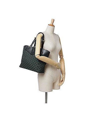 Gucci GG Canvas Crest Tote (view 2)