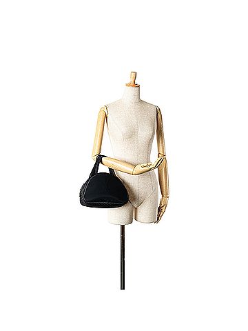 Yves Saint Laurent Satin Monogram Handbag (view 2)