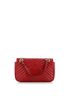 Gucci 100% Leather Red GG Marmont Flap Bag Matelasse Leather Small One size - photo 4