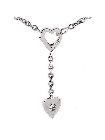 Cartier Mon Amour Heart Bracelet 18K White Gold and Diamond (view 2)