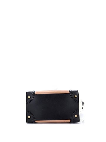 Céline Tricolor Luggage Bag Leather Mini (view 2)