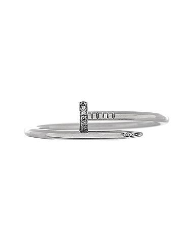 Cartier Juste un Clou Bracelet 18K White Gold with Diamonds Classic (view 1)