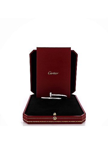 Cartier Juste un Clou Bracelet 18K White Gold with Diamonds Classic (view 2)
