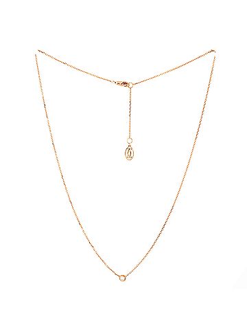 Cartier Cartier D'Amour Pendant Necklace 18K Rose Gold with Diamond XS (view 2)