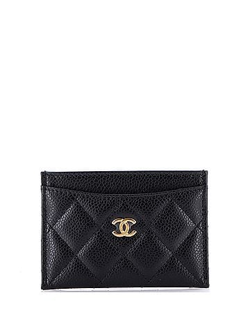 Chanel Classic Card Holder Quilted Caviar (view 1)