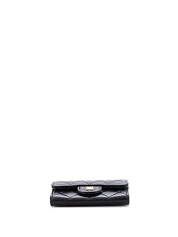 Chanel Classic Flap Card Case Quilted Caviar (view 2)