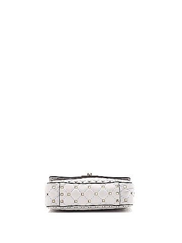 Valentino Garavani Rockstud Spike Flap Bag Quilted Leather Small (view 2)