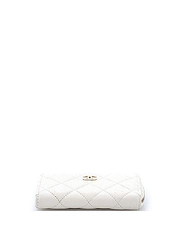 Chanel Zip Around Card Holder Quilted Caviar (view 2)