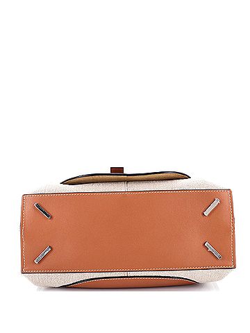 Loewe Gate Tote Leather and Canvas Medium (view 2)