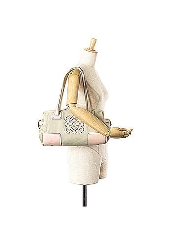 Loewe Anagram Canvas Shoulder Bag (view 2)