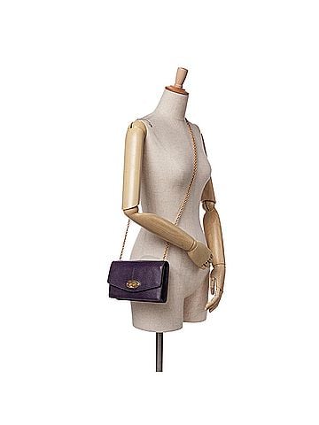 Mulberry Mini Lizard Embossed Calfskin Darley Crossbody (view 2)