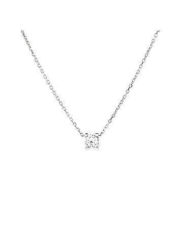 Cartier C de Cartier Necklace 18K White Gold and Diamond 0.23CT (view 1)