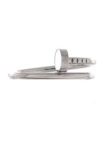 Cartier Juste un Clou Ring 18K White Gold Small (view 2)