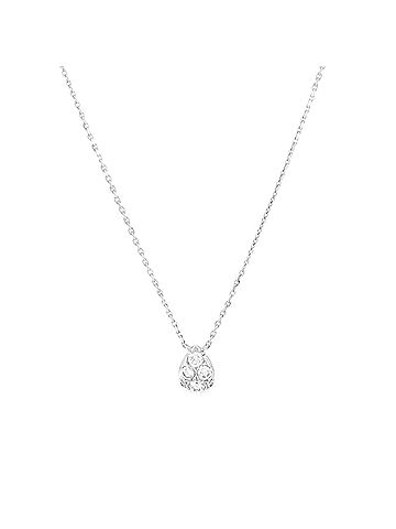 Cartier Etincelle de Cartier Teardrop Pendant Necklace 18K White Gold and Diamonds (view 2)