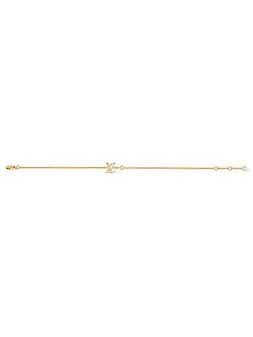 Louis Vuitton Idylle Blossom LV Bracelet 18K Yellow Gold with Diamond (view 2)