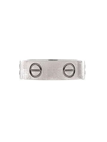 Cartier Love Band Ring 18K White Gold (view 2)