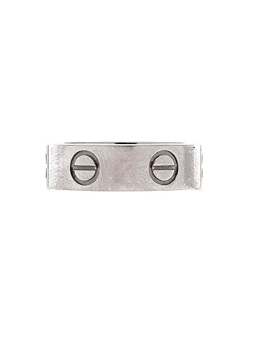 Cartier Love Band Ring 18K White Gold (view 2)